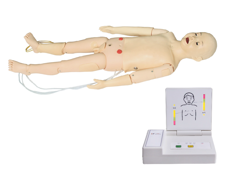  高级儿童综合急救训练模拟人（ACLS高级生命支持、嵌入式系